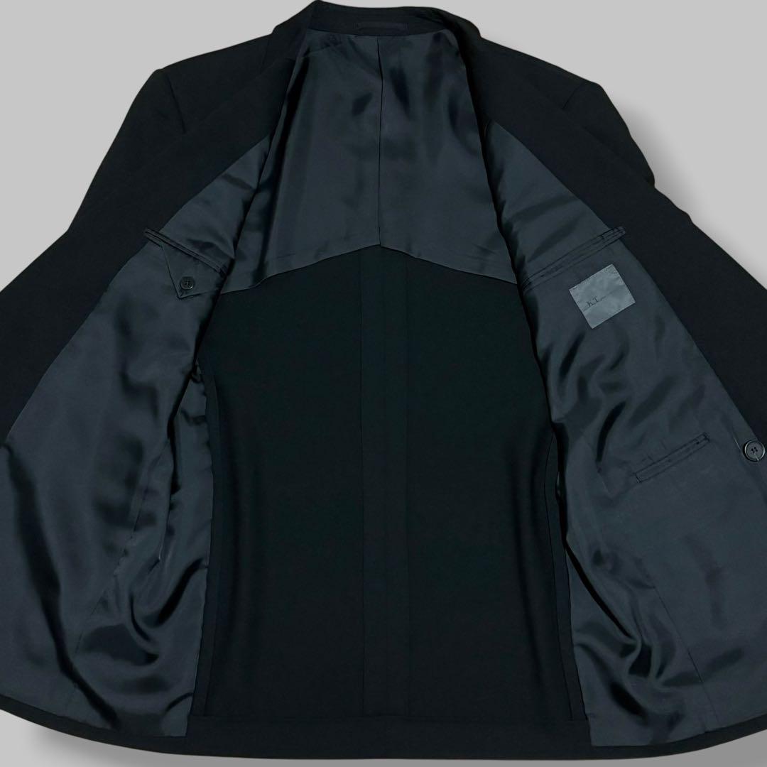 Good condition K.T pour homme double suit black formal AB7 equivalent