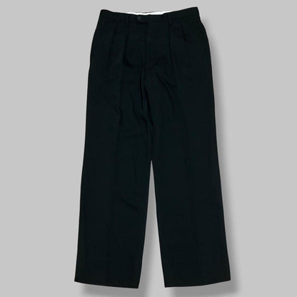 Good condition K.T pour homme double suit black formal AB7 equivalent