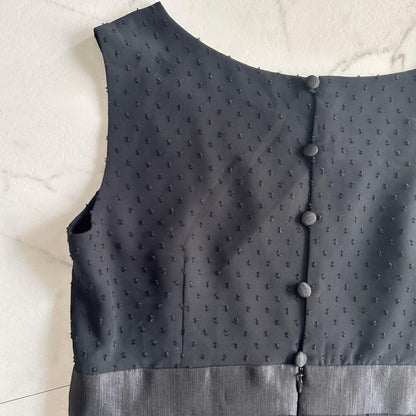 Veil dance [L] Black ♡ Dot pattern ♡ Sleeveless dress ♡ Sleeveless dress