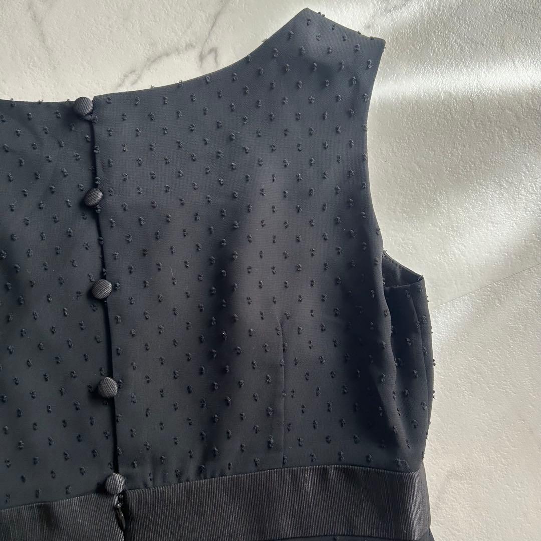 Veil dance [L] Black ♡ Dot pattern ♡ Sleeveless dress ♡ Sleeveless dress