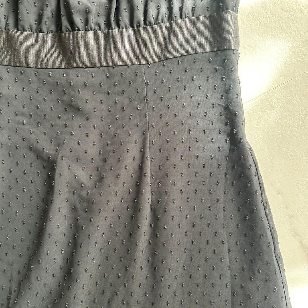 Veil dance [L] Black ♡ Dot pattern ♡ Sleeveless dress ♡ Sleeveless dress