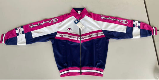 Champion Jersey O Track Jacket Pants Top and Bottom