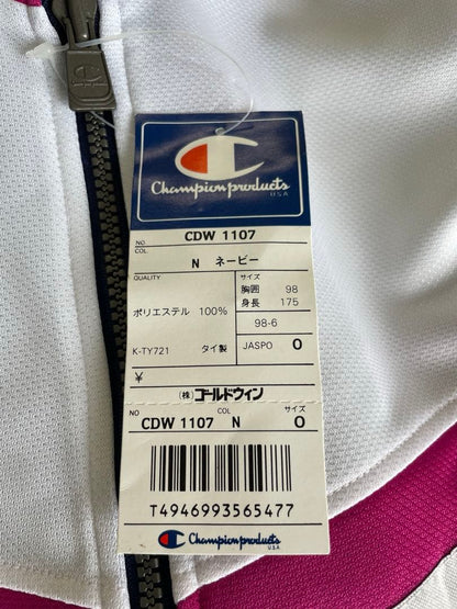 Champion Jersey O Track Jacket Pants Top and Bottom