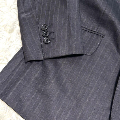 Paul Smith London Suit L Black Zegna Union Jack All Over Pattern