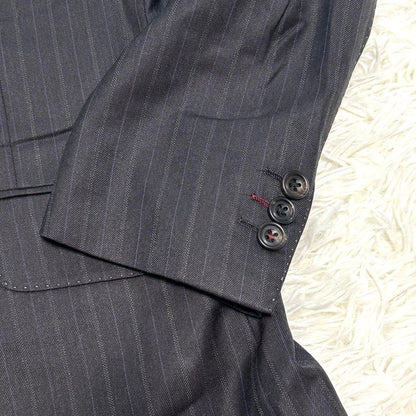 Paul Smith London Suit L Black Zegna Union Jack All Over Pattern