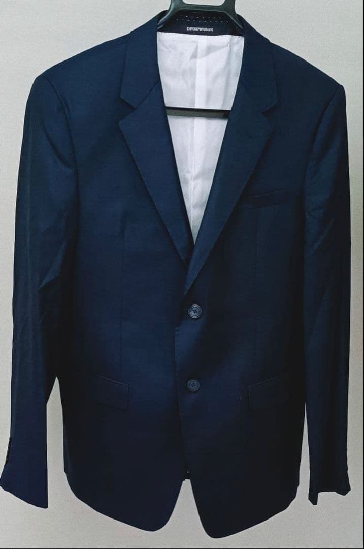 Emporio Armani Suit Setup 50 Navy Silk