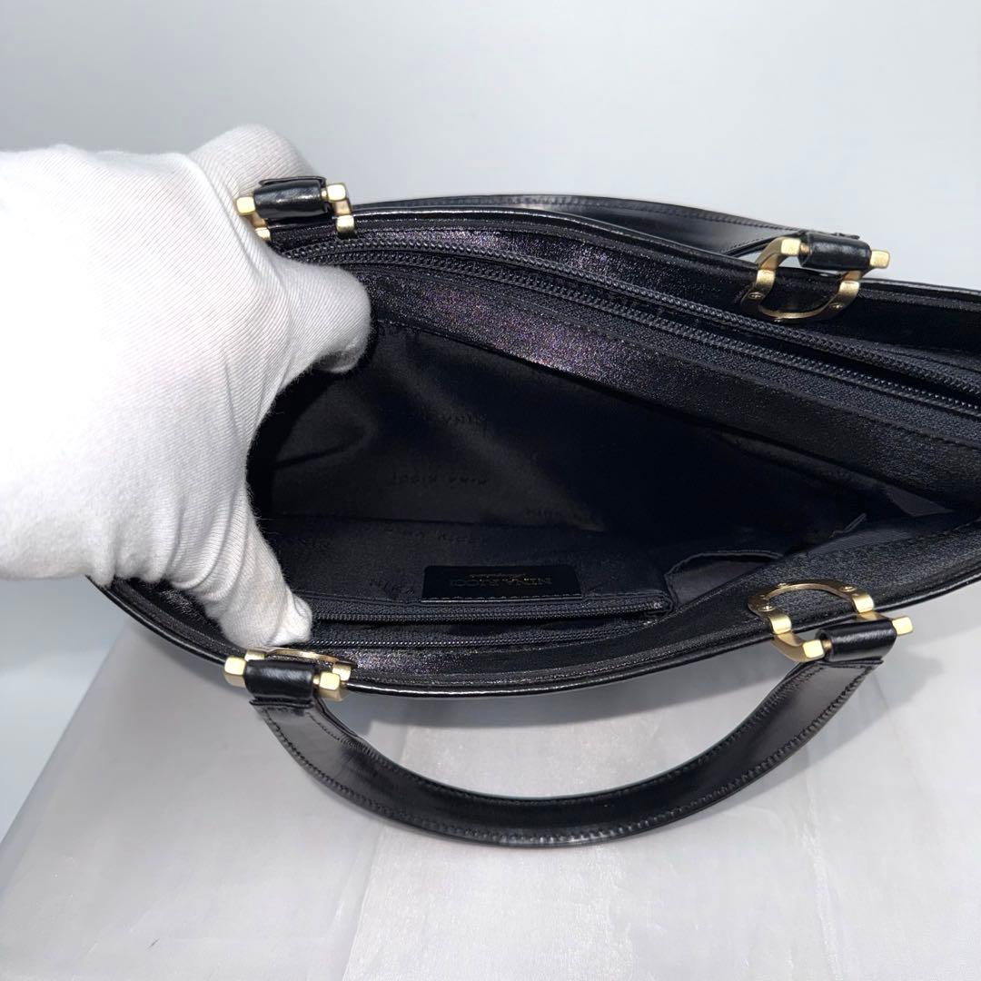 ✨Good condition✨NINA RICCI 3-layer handbag black