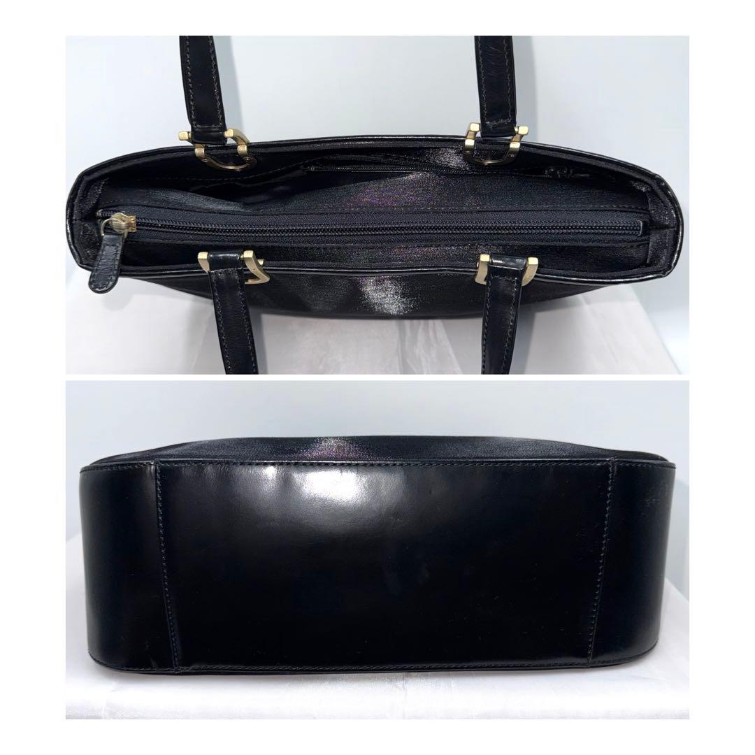 ✨Good condition✨NINA RICCI 3-layer handbag black