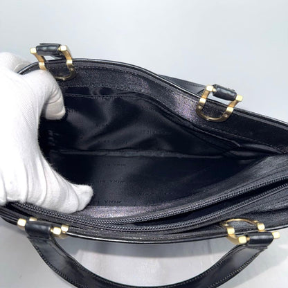✨Good condition✨NINA RICCI 3-layer handbag black