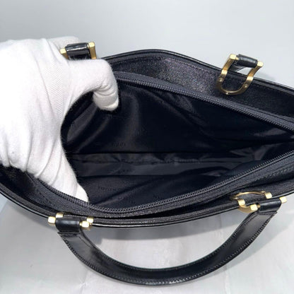✨Good condition✨NINA RICCI 3-layer handbag black
