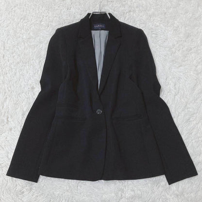 Carol Tailored Jacket Black 34 Simple Office Formal
