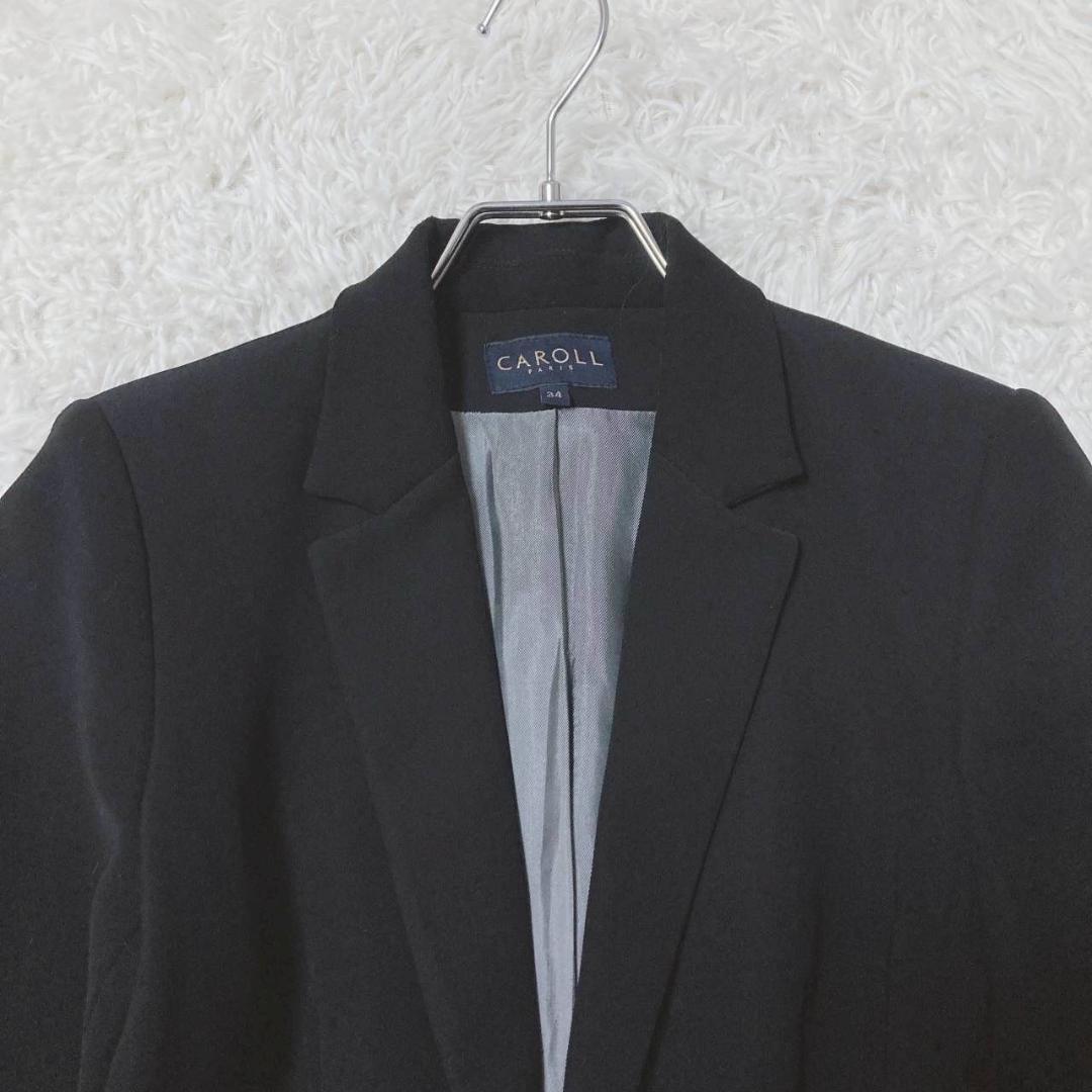 Carol Tailored Jacket Black 34 Simple Office Formal
