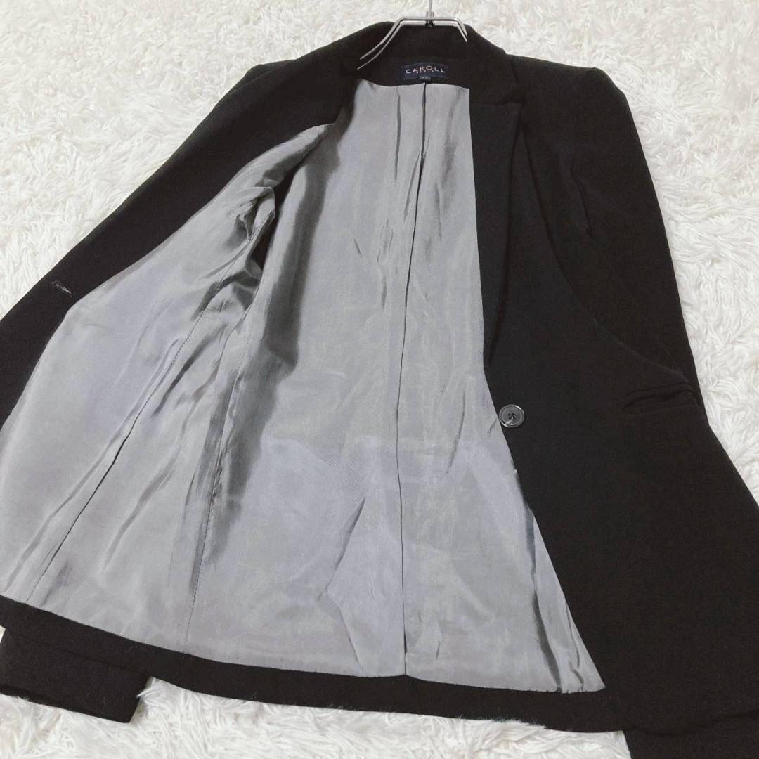 Carol Tailored Jacket Black 34 Simple Office Formal
