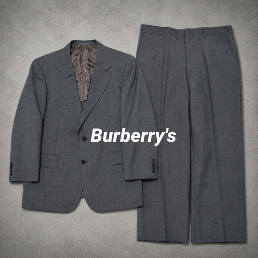 VINTAGE Burberry's Setup Alpaca Mohair Loose Size S