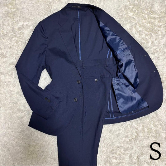 Good condition Travel Suit Business Setup Navy S