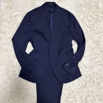 Good condition [All Japan Men's Clothing Industry Council] Travel Suit Business Setup Navy S