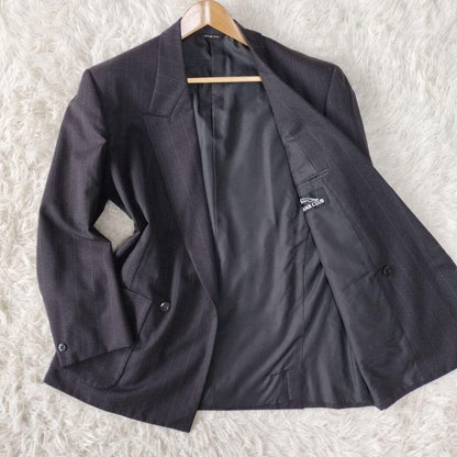 [Good product] Casual suit, double-breasted, fully lined, two-tuck M