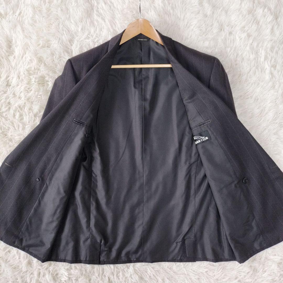[Good product] Casual suit, double-breasted, fully lined, two-tuck M