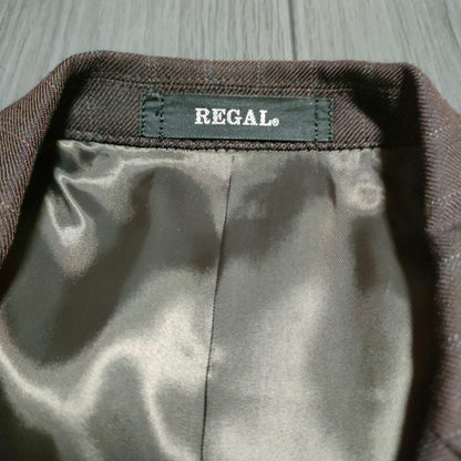 2 sets of pants REGAL Brown suit set casual y2k