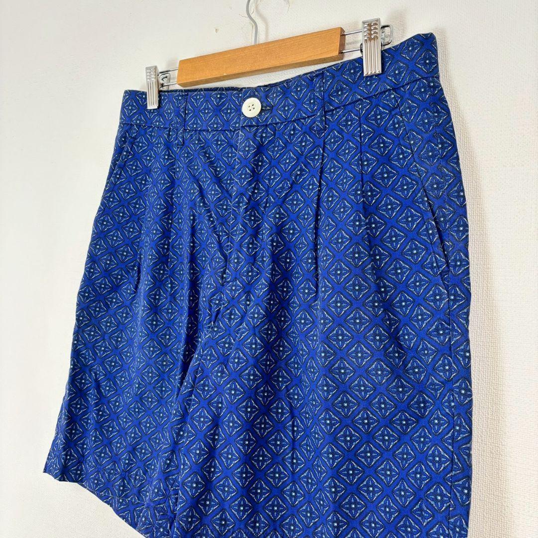 ◆Monkey Time [M] United Arrows Setup Short Pants Allover Pattern