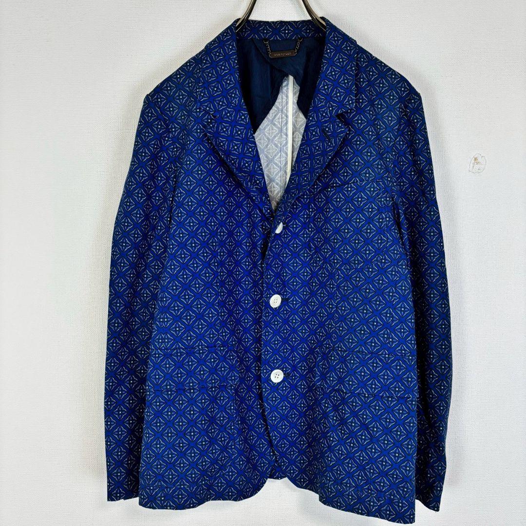 ◆Monkey Time [M] United Arrows Setup Short Pants Allover Pattern