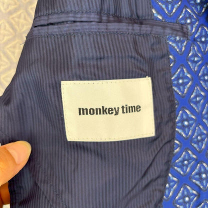 ◆Monkey Time [M] United Arrows Setup Short Pants Allover Pattern