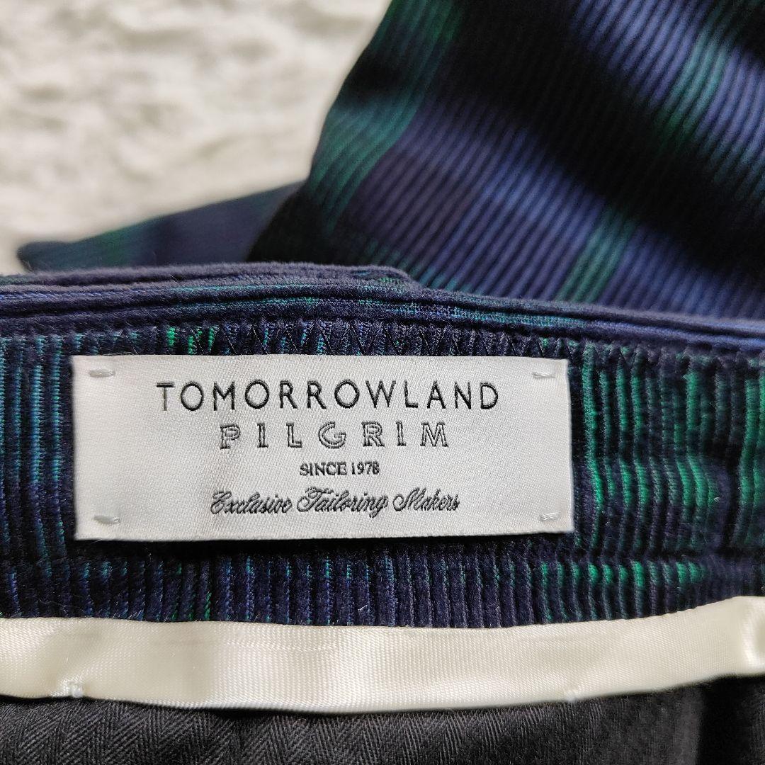 Extremely Beautiful Tomorrowland Zegna Suit 42 Cashmere Blend Black Watch [ー]