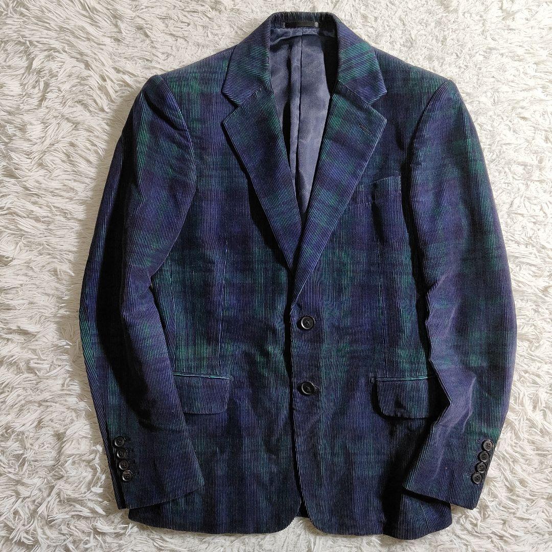 Extremely Beautiful Tomorrowland Zegna Suit 42 Cashmere Blend Black Watch [ー]