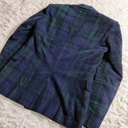 Extremely Beautiful Tomorrowland Zegna Suit 42 Cashmere Blend Black Watch [ー]