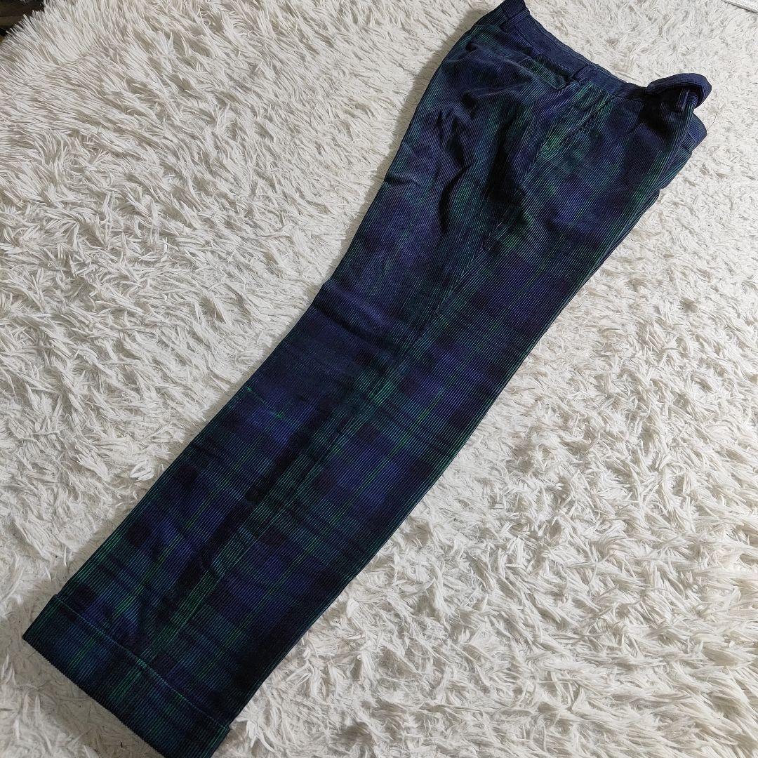 Extremely Beautiful Tomorrowland Zegna Suit 42 Cashmere Blend Black Watch [ー]