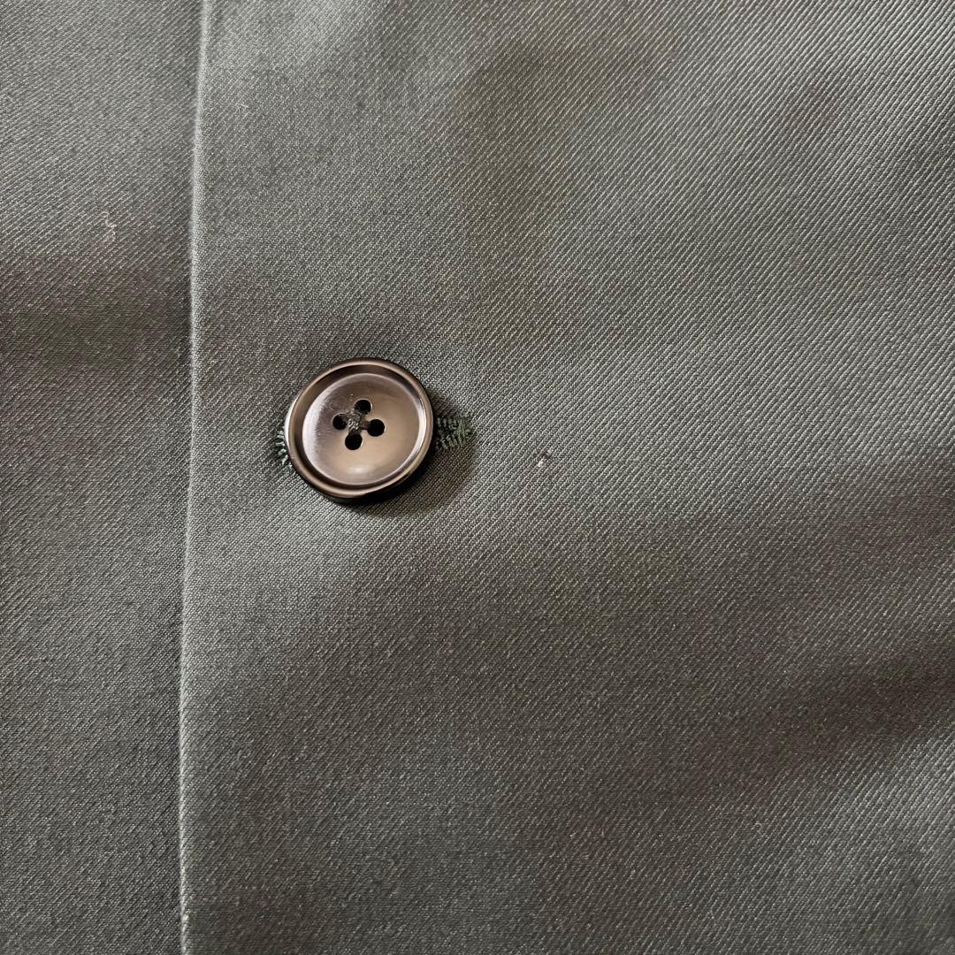 Rare Color Casual Suit Setup Moss Green Real Facing Retro Old Clothes