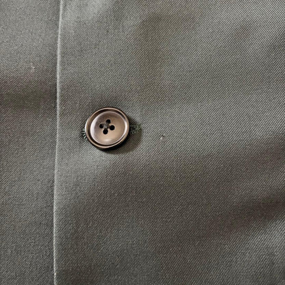 Rare Color Casual Suit Setup Moss Green Real Facing Retro Old Clothes