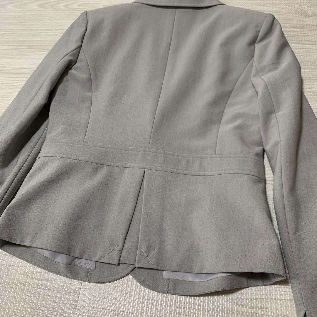 Saintfield Unlined Skirt Suit Set Formal [S] Gray Job Hunting