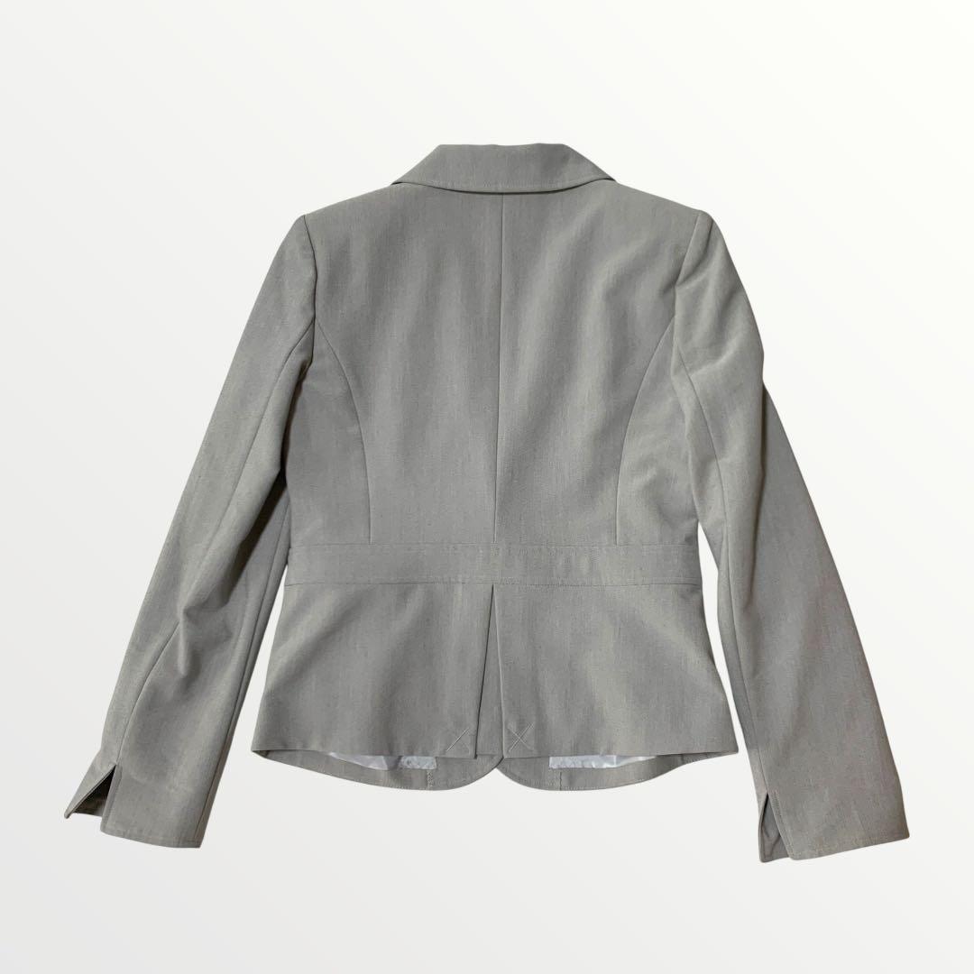 Saintfield Unlined Skirt Suit Set Formal [S] Gray Job Hunting