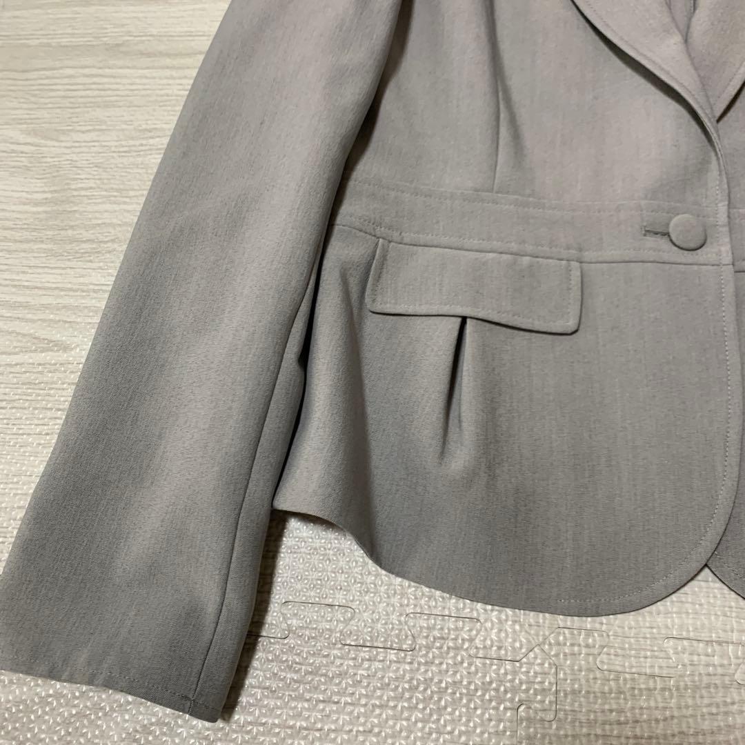 Saintfield Unlined Skirt Suit Set Formal [S] Gray Job Hunting