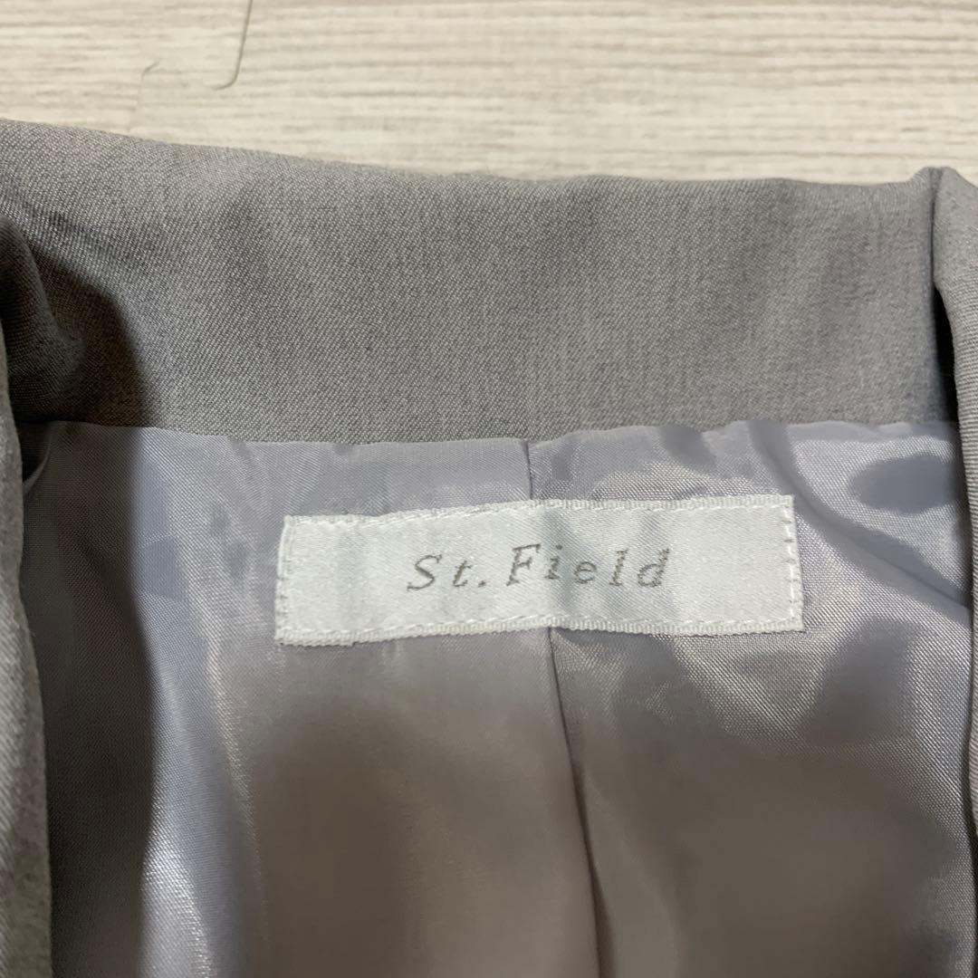 Saintfield Unlined Skirt Suit Set Formal [S] Gray Job Hunting