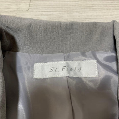 Saintfield Unlined Skirt Suit Set Formal [S] Gray Job Hunting