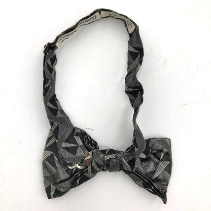 Giorgio Armani Bow Tie Geometric Pattern Silk