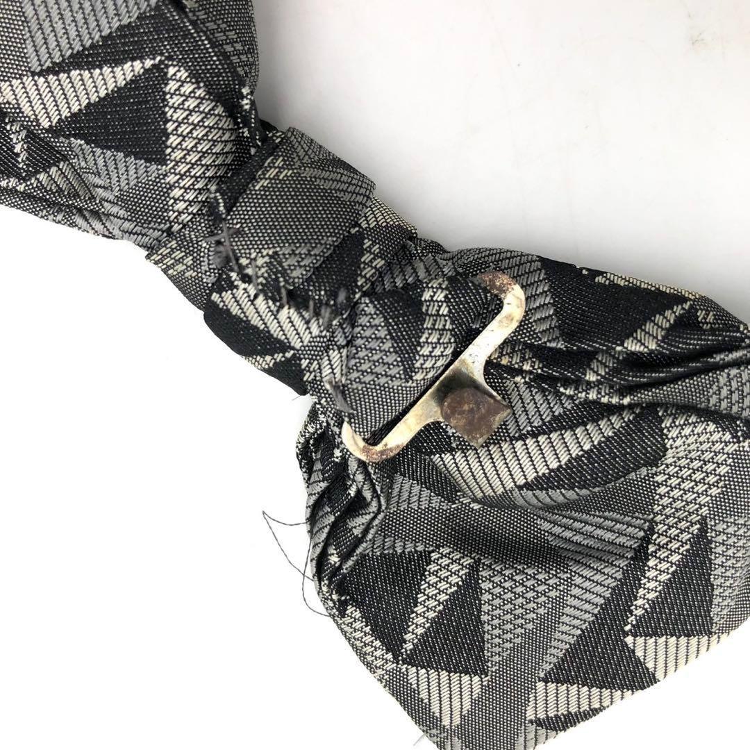 Giorgio Armani Bow Tie Geometric Pattern Silk