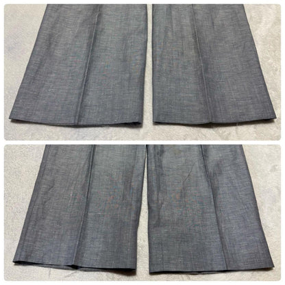 Rare Givenchy Setup Suit Wool Linen Blend Gray Summer Suit