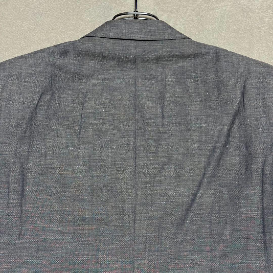 Rare Givenchy Setup Suit Wool Linen Blend Gray Summer Suit