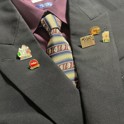 5-piece set✨Dior double setup suit tie shirt black XL