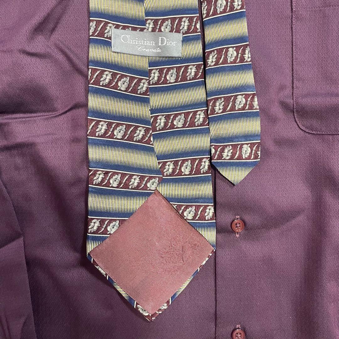 5-piece set✨Dior double setup suit tie shirt black XL