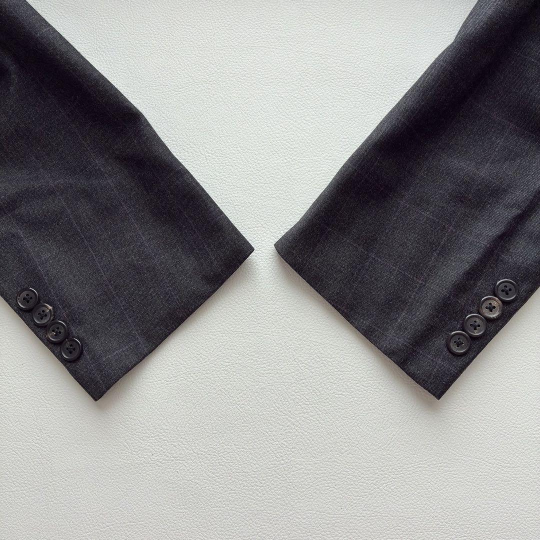 Good condition 90s AB7 size Polo Ralph Lauren triangle tag suit 2 tucks