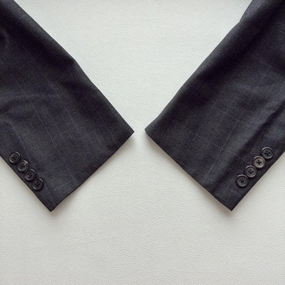 Good condition 90s AB7 size Polo Ralph Lauren triangle tag suit 2 tucks