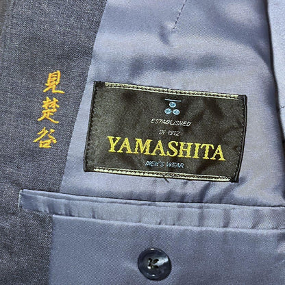 Vintage YAMASHITA Suit Setup Navy 2XL Unlined
