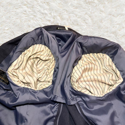 Vintage YAMASHITA Suit Setup Navy 2XL Unlined