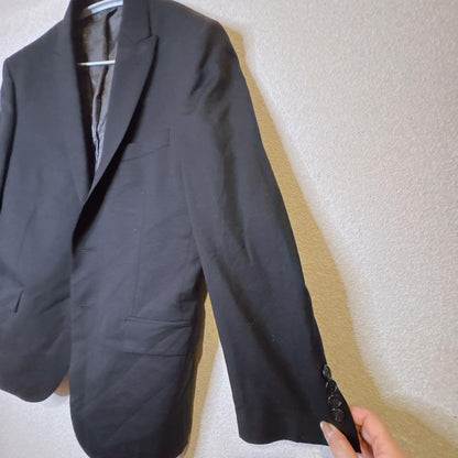 [Good Condition] EGARA Slim Fit Tailored Jacket Black