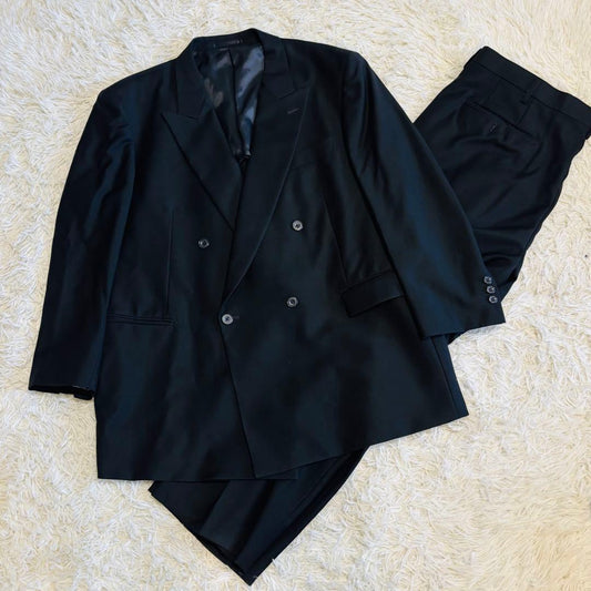 Vintage double suit setup black plus size