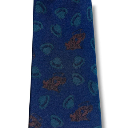 Sonia Rykiel Geometric Pattern Panel Pattern Straw Hat Brand Tie All Over Pattern Silk